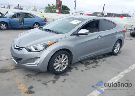 2014 Hyundai Elantra Se z USA, uszkodzony, nr VIN KMHDH4AE4EU167534